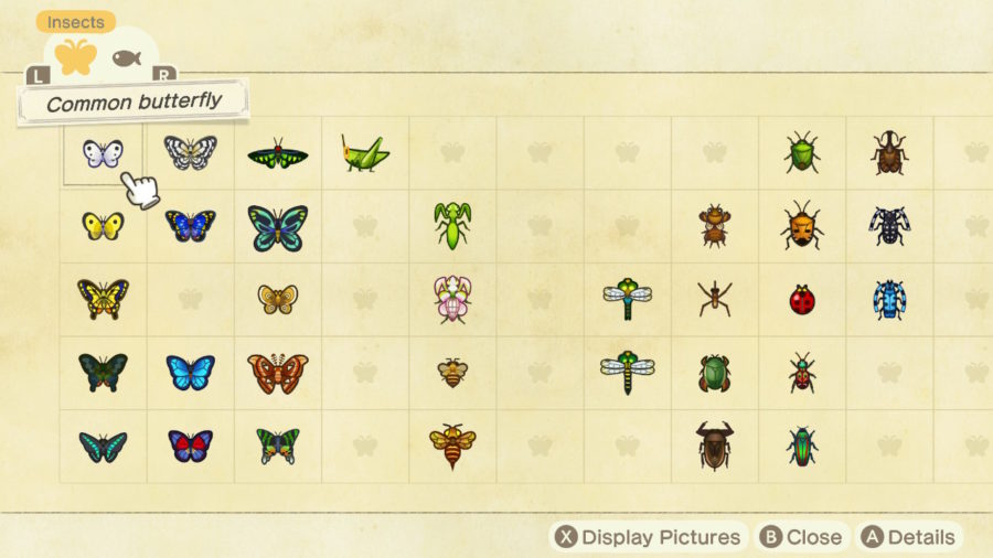 bug catching guide animal crossing new leaf