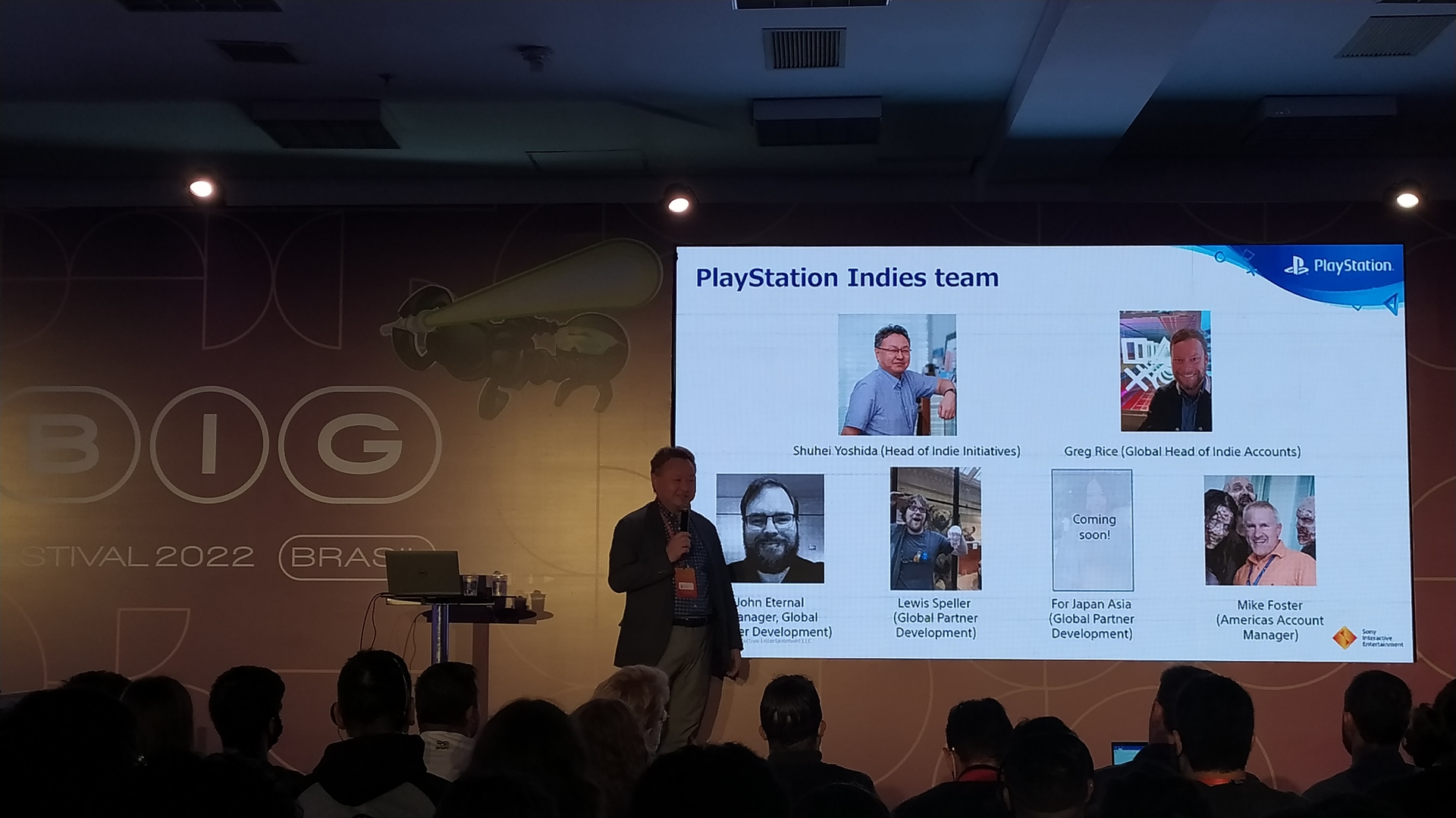 Shurrei Yoshida palestrou sobre a importância de jogos indies nas plataformas PlayStation.