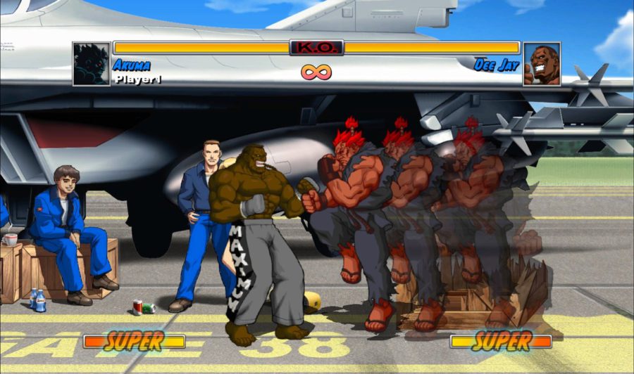 Akuma em Super Street Fighter Turbo HD Remix