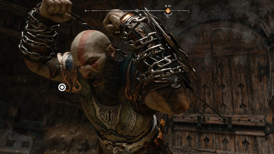 Kratos com raiva