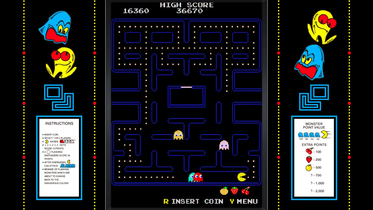 Jogos Antigos - Pac-Man